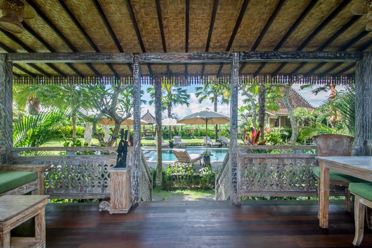 C Garden Villa Patio.